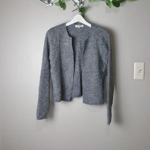 Cocogio wool blend cropped cardigan size M
